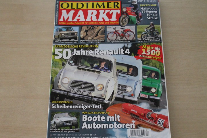 Deckblatt Oldtimer Markt (07/2011)